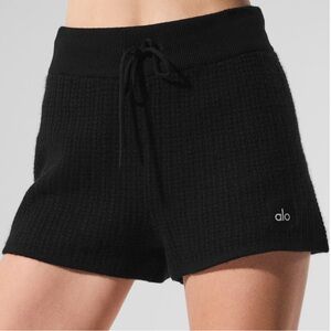 ALO Yoga Cashmere Plush Waffle Shorts